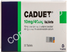 Caduet 10mg/40mg, 30’s