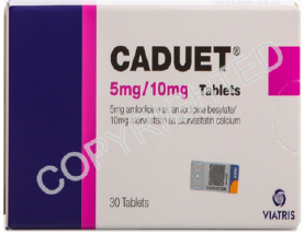 Caduet 5mg/10mg, 30’s