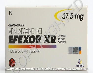 EFEXOR XR 37.5mg, 7's